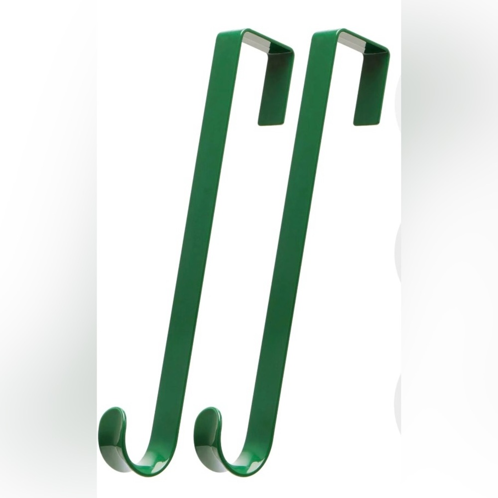 2 Pack Wreath Hanger 15 in, Green